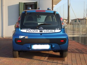 Allestimento Citroen C1 – Polizia Locale Rovolon PD